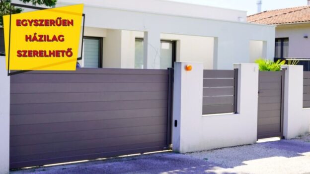 Tartós alumínium kerítés elem az XXL kerítésnél